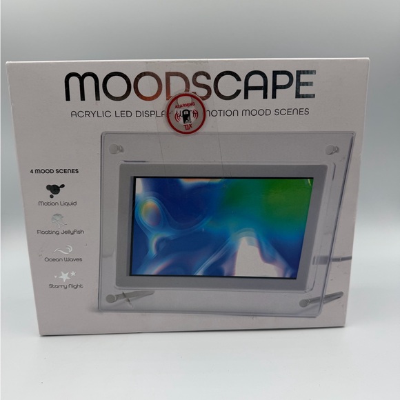 Moodscape Other - Acrylic LED Display - White Mood Light by